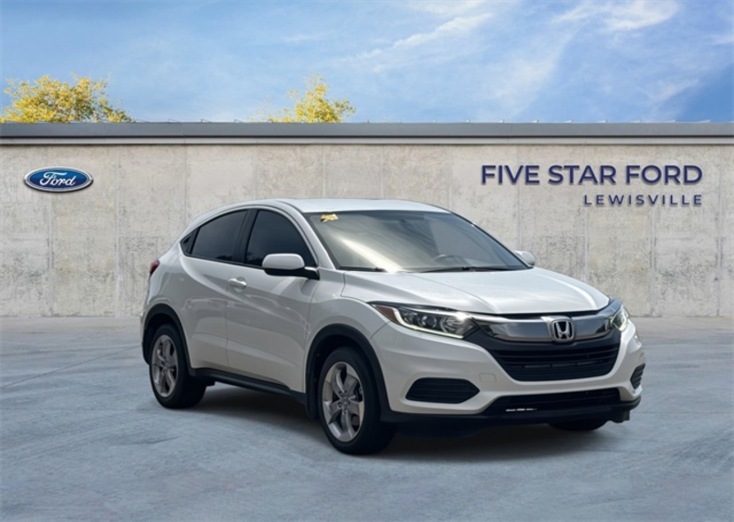 Certified 2019 Honda HR-V LX with VIN 3CZRU5H36KM707105 for sale in Lewisville, TX