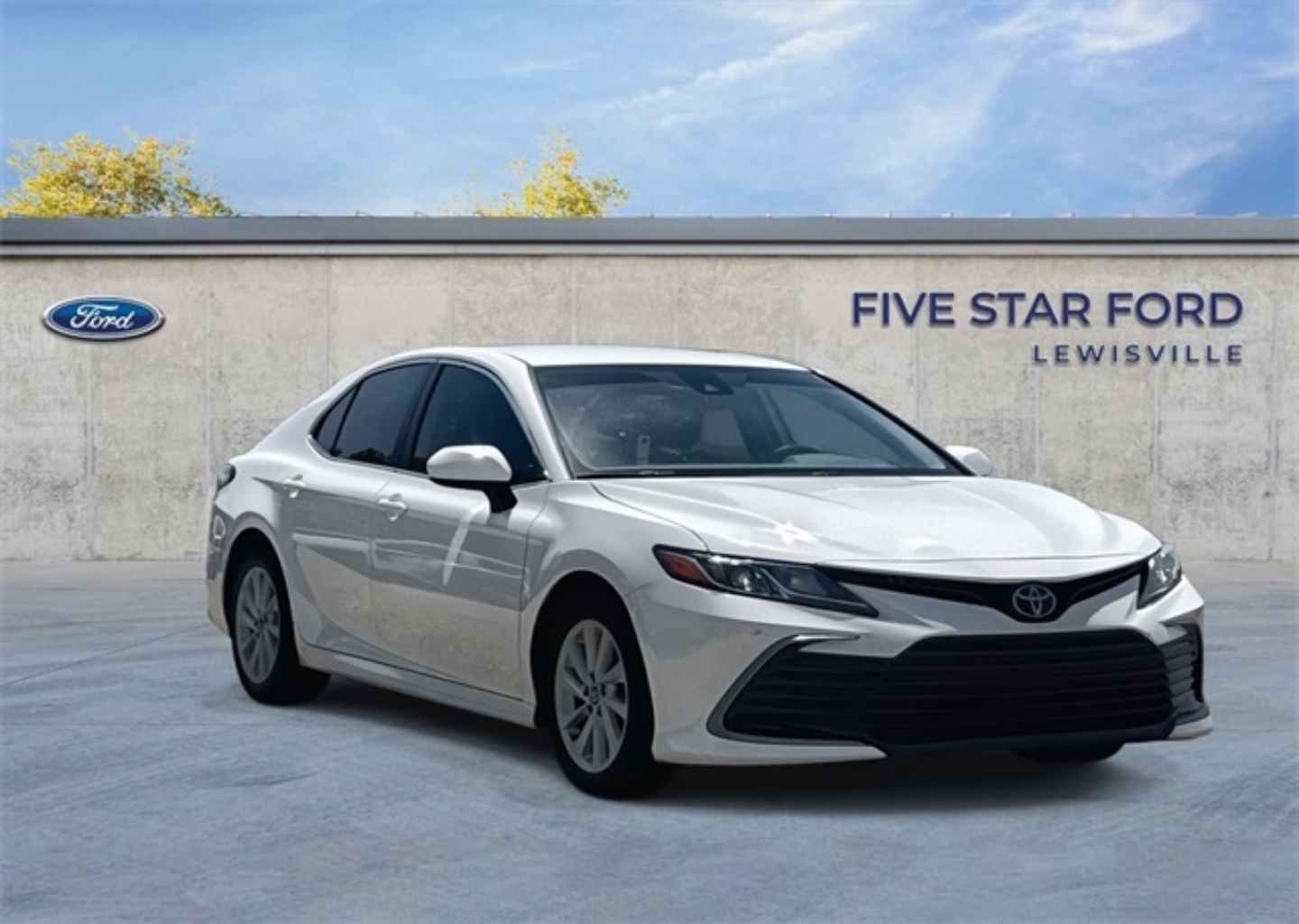 Certified 2022 Toyota Camry LE with VIN 4T1C11AK5NU662748 for sale in Lewisville, TX
