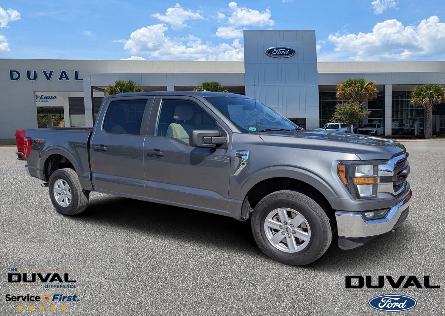 Used 2023 Ford F-150 XLT with VIN 1FTFW1E82PFA36566 for sale in Jacksonville, FL