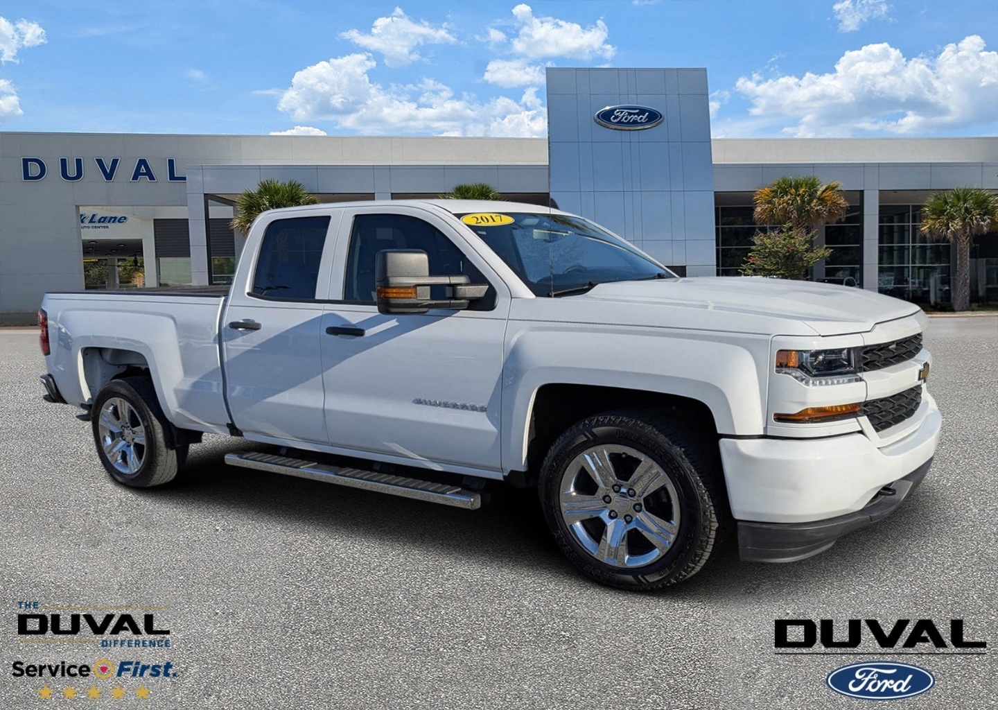 Used 2017 Chevrolet Silverado 1500 Custom with VIN 1GCRCPEC0HZ262151 for sale in Jacksonville, FL