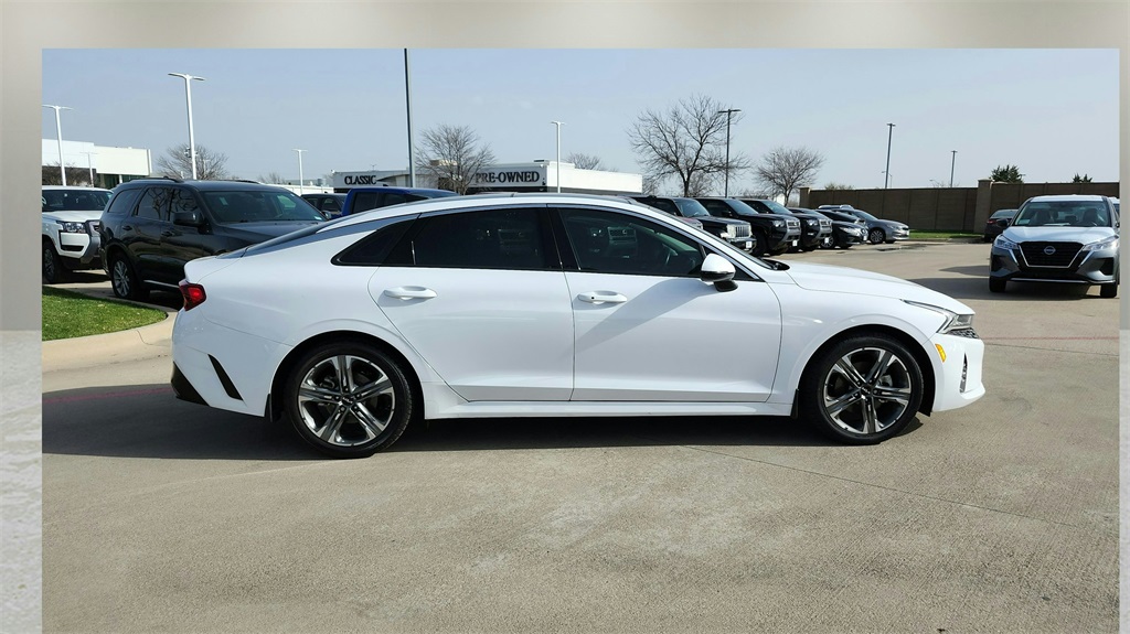 Used 2023 Kia K5 EX with VIN 5XXG34J25PG208784 for sale in Irving, TX
