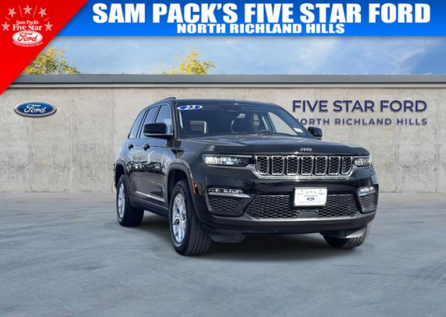 Used 2023 Jeep Grand Cherokee Limited with VIN 1C4RJGBG4PC567070 for sale in Richland Hills, TX