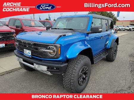 2024 Ford Bronco RAPTOR 4 DOOR ADVANCED 4X