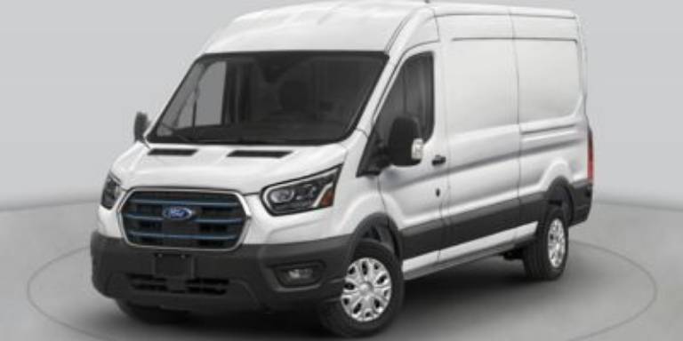 2024 Ford E-Transit Cargo Van T-350 148 MED RF 9500 GVWR RWD