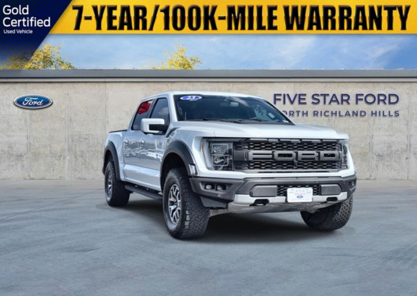 Certified 2023 Ford F-150 Raptor with VIN 1FTFW1RG4PFC77384 for sale in Richland Hills, TX