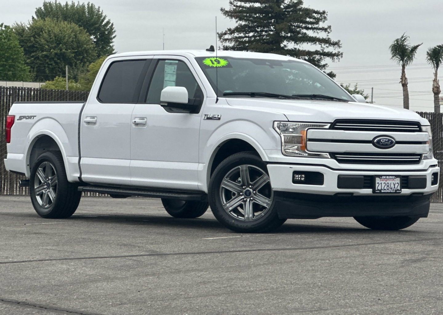 Used 2019 Ford F-150 Lariat with VIN 1FTEW1C55KKE38764 for sale in Bakersfield, CA
