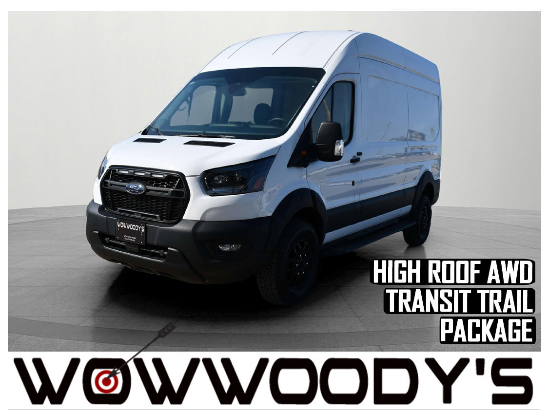 Used 2023 Ford Transit Trail AWD 3.5L V6 EcoBoost® High Roof Transit Trail Package HD Tow Package SYNC4 Media Center