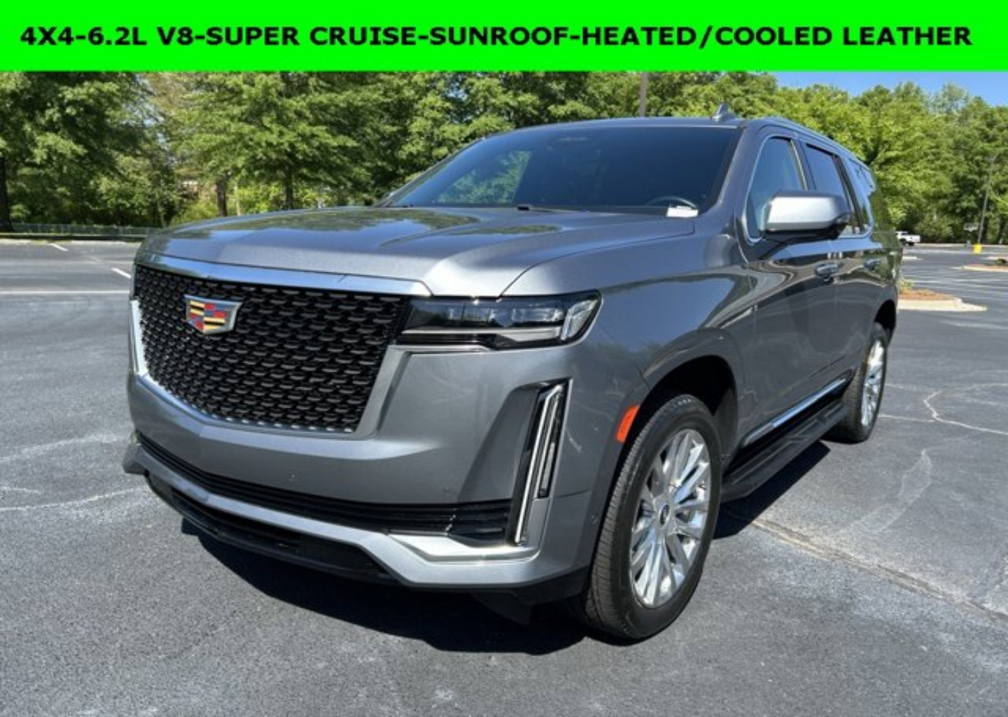 Used 2022 Cadillac Escalade Premium Luxury with VIN 1GYS4BKL5NR282312 for sale in Greensboro, GA