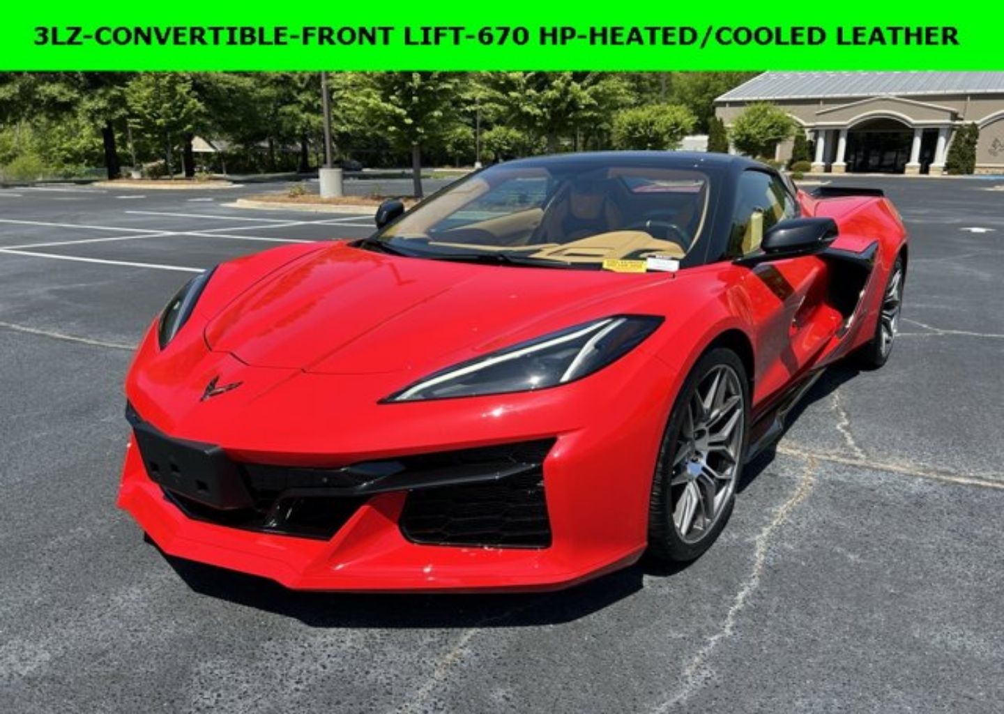 Used 2023 Chevrolet Corvette 3LZ with VIN 1G1YF3D3XP5603776 for sale in Greensboro, GA