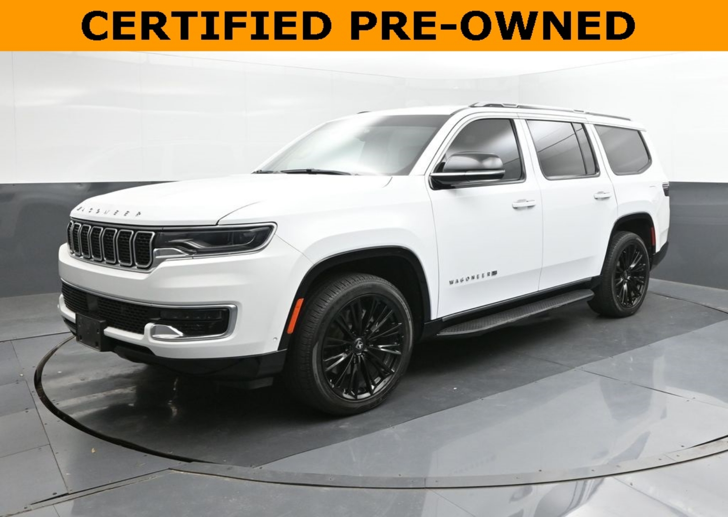 Certified 2023 Jeep Wagoneer Series I with VIN 1C4SJVATXPS550297 for sale in Houston, TX