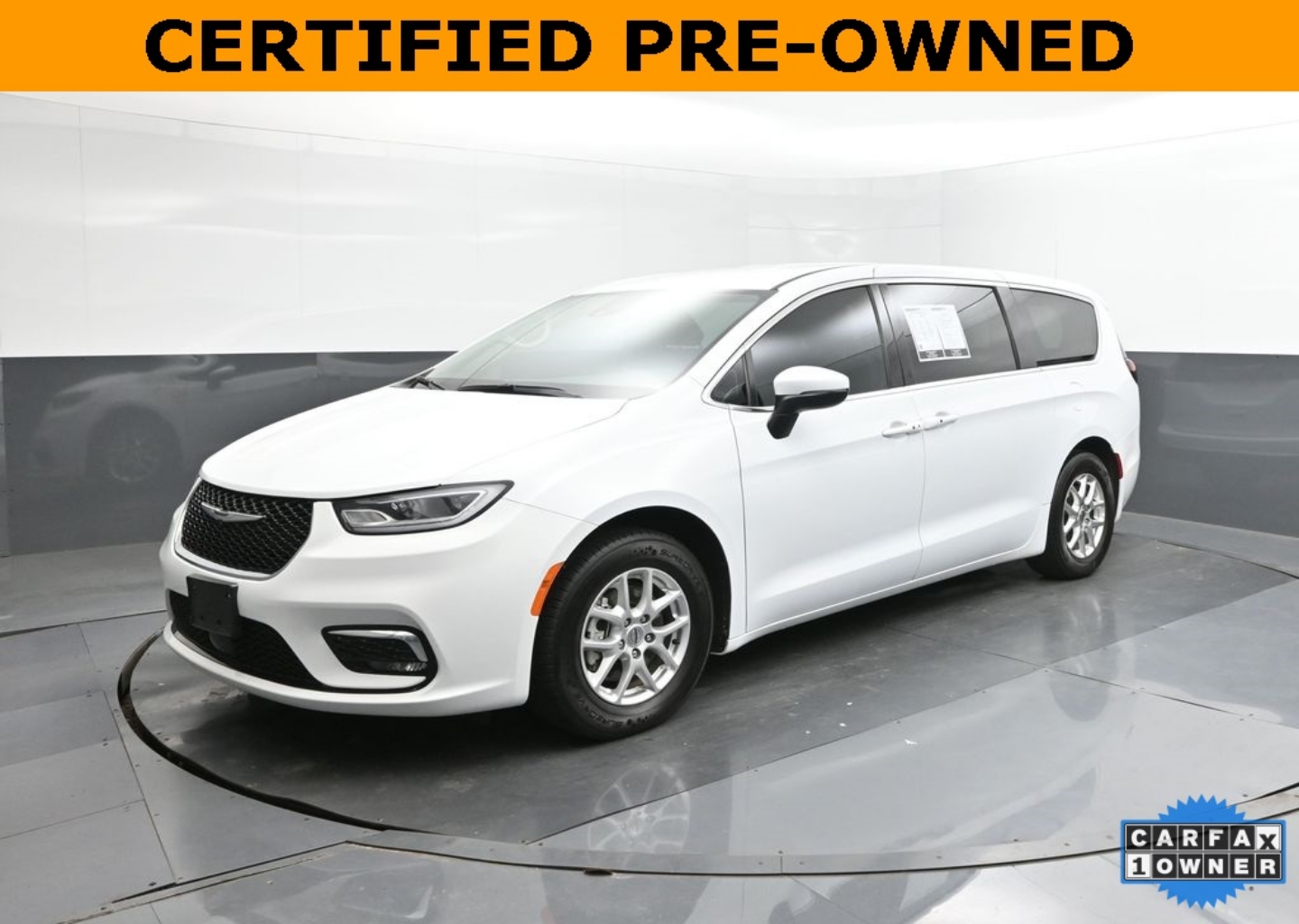 Certified 2023 Chrysler Pacifica Touring L with VIN 2C4RC1BG1PR596668 for sale in Houston, TX