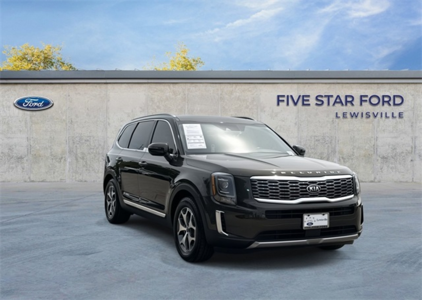 Certified 2020 Kia Telluride EX with VIN 5XYP3DHC6LG092919 for sale in Lewisville, TX