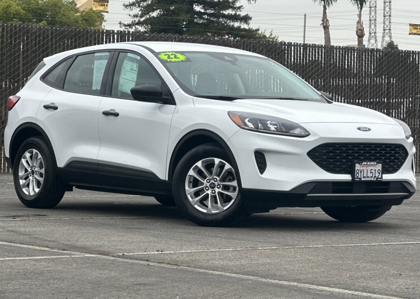 Certified 2022 Ford Escape S with VIN 1FMCU0F63NUB58292 for sale in Bakersfield, CA
