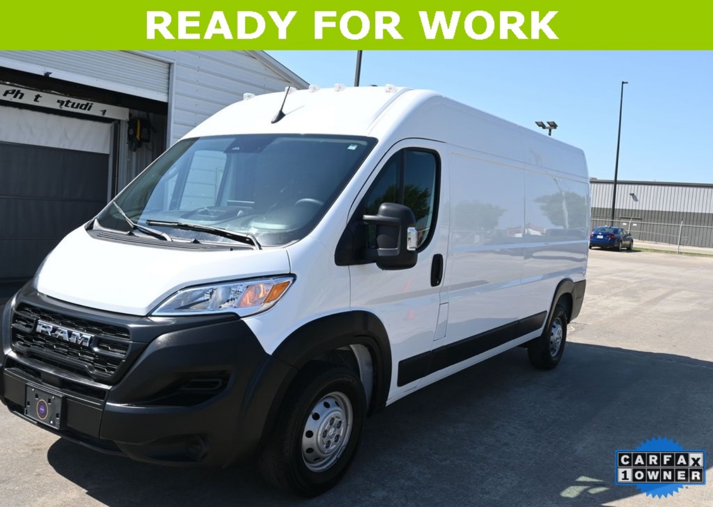 Used 2023 RAM ProMaster Cargo Van Base with VIN 3C6LRVDG2PE533421 for sale in Houston, TX