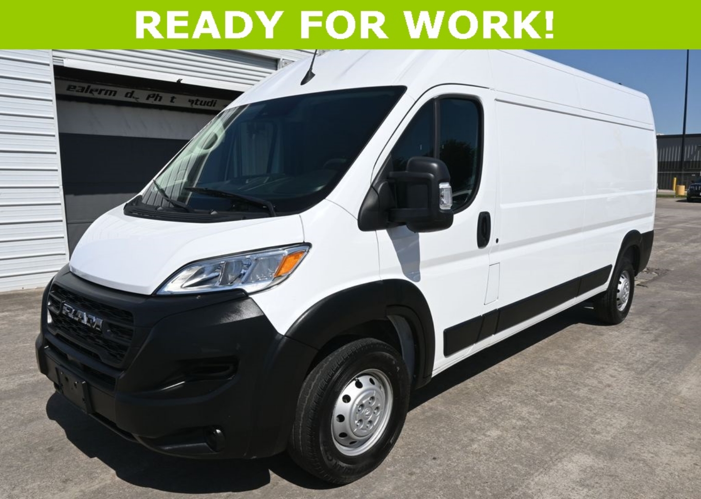 Used 2023 RAM ProMaster Cargo Van Base with VIN 3C6LRVDG1PE590533 for sale in Houston, TX