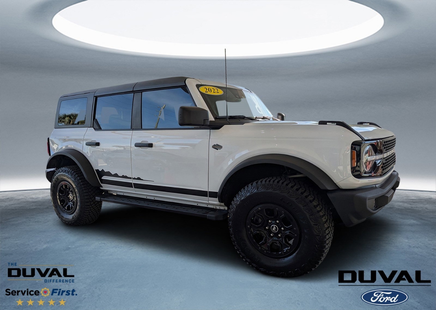 Certified 2022 Ford Bronco 4-Door Wildtrak with VIN 1FMEE5DP0NLB63308 for sale in Jacksonville, FL