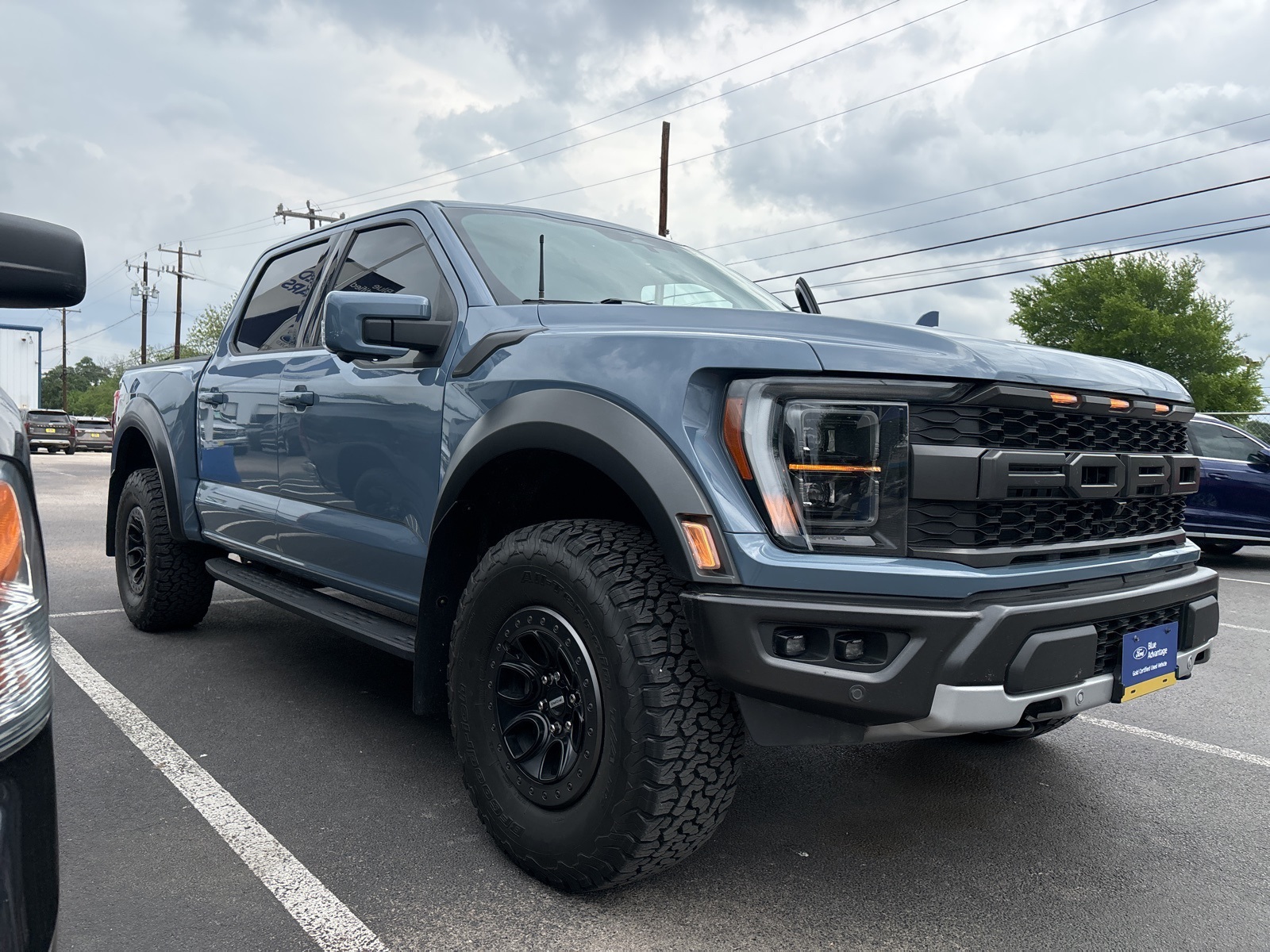 Certified 2023 Ford F-150 Raptor with VIN 1FTFW1RGXPFC17139 for sale in San Antonio, TX