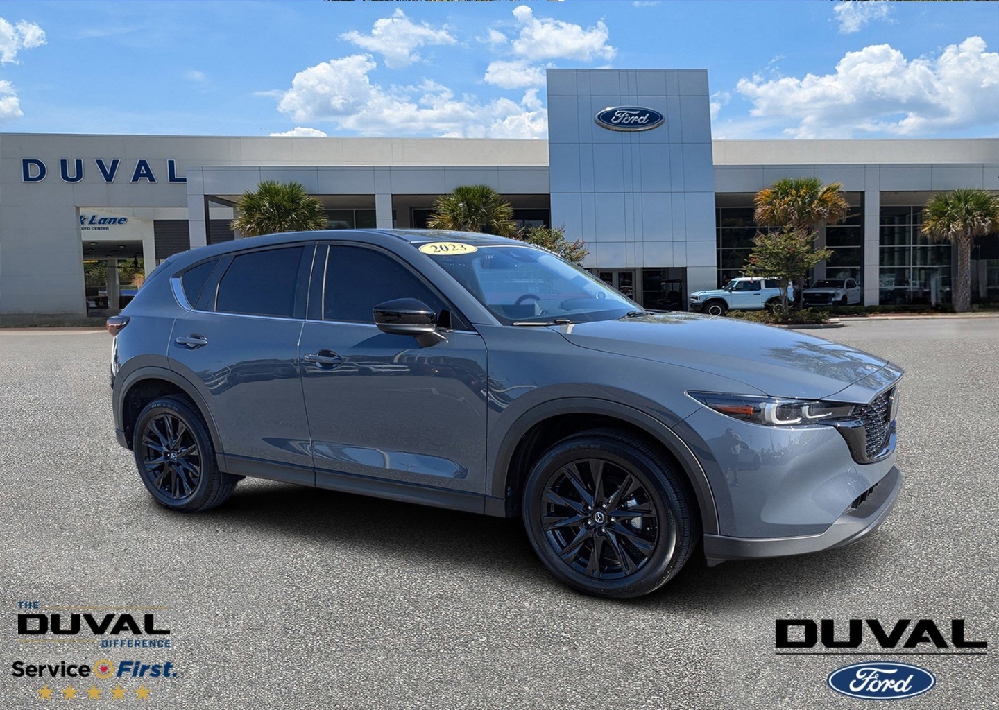 Certified 2023 Mazda CX-5 S Carbon Edition with VIN JM3KFBCM5P0124414 for sale in Jacksonville, FL