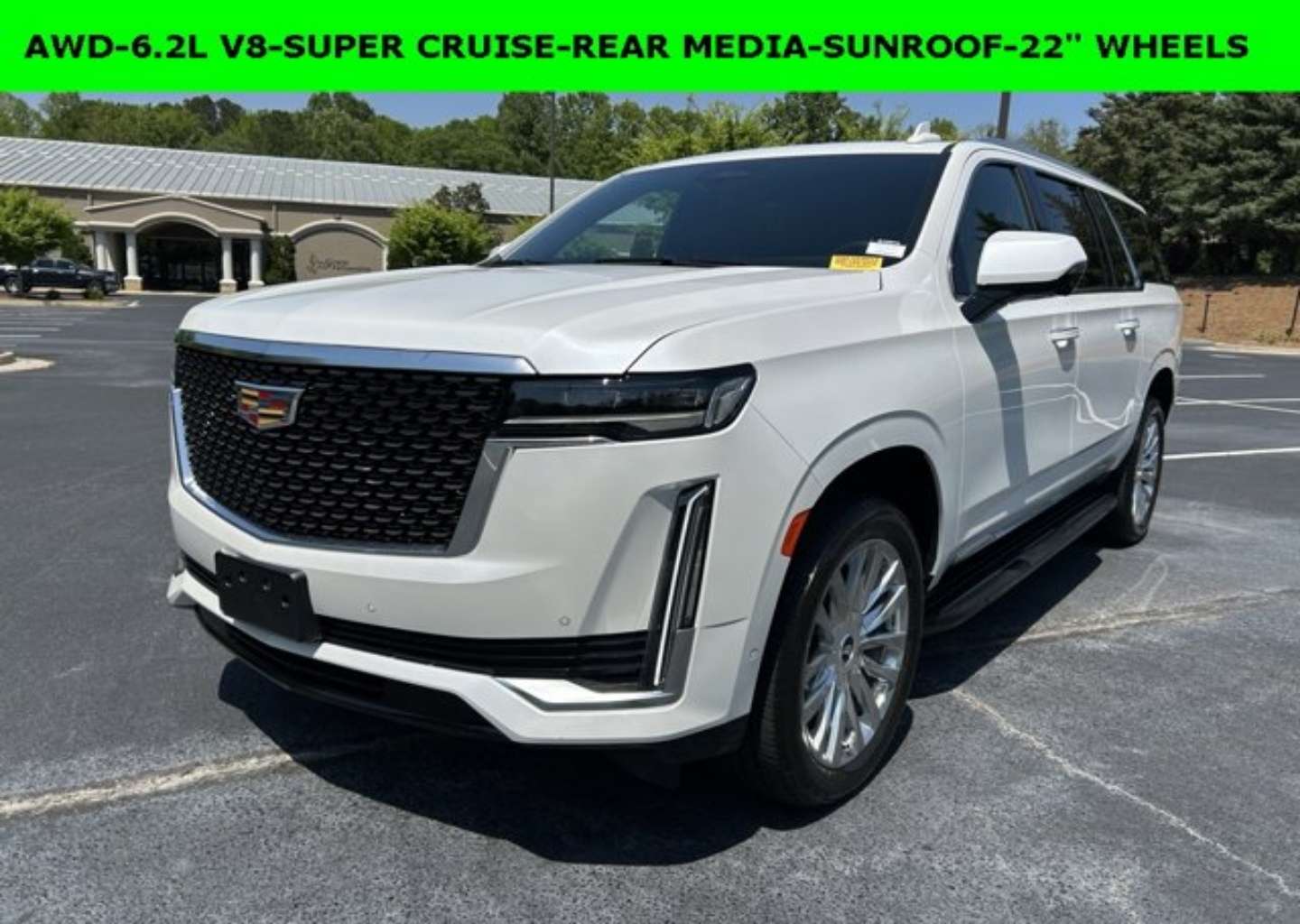 Used 2024 Cadillac Escalade ESV Premium Luxury with VIN 1GYS4KKL4RR192459 for sale in Greensboro, GA