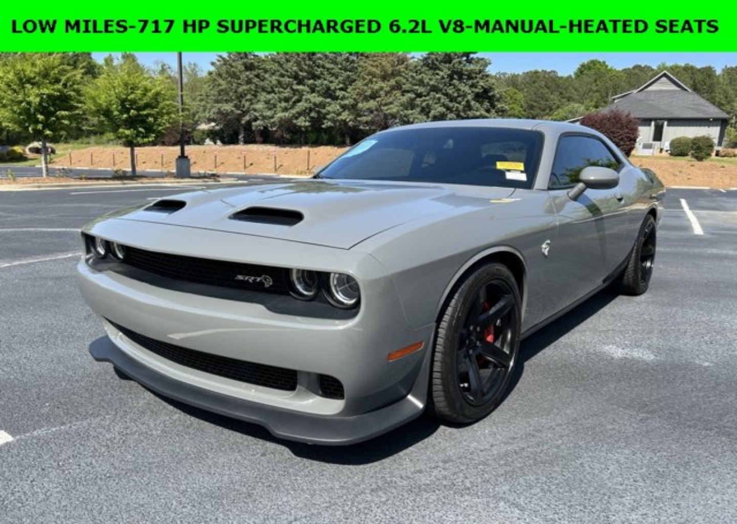 Used 2019 Dodge Challenger SRT with VIN 2C3CDZC97KH592922 for sale in Greensboro, GA
