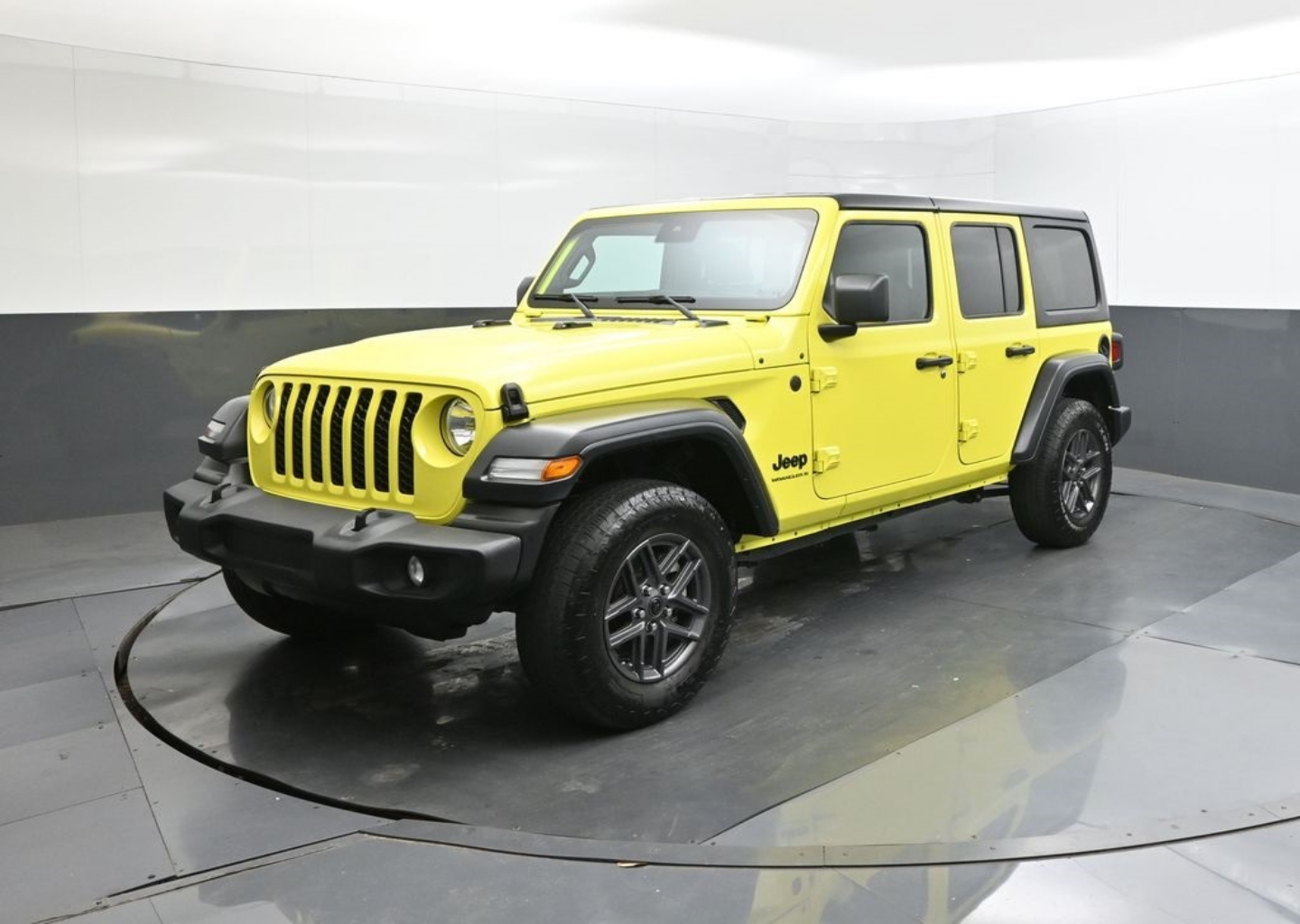 Certified 2024 Jeep Wrangler 4-Door Sport S with VIN 1C4PJXDN6RW180959 for sale in Houston, TX