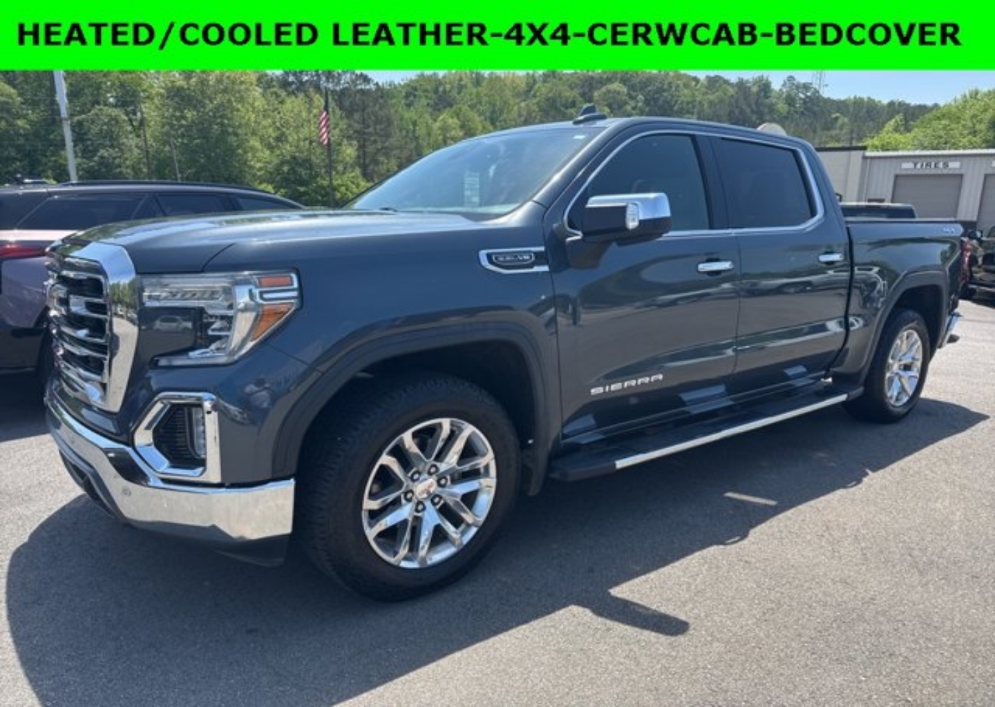 Used 2019 GMC Sierra 1500 SLT with VIN 1GTU9DED2KZ165508 for sale in Greensboro, GA