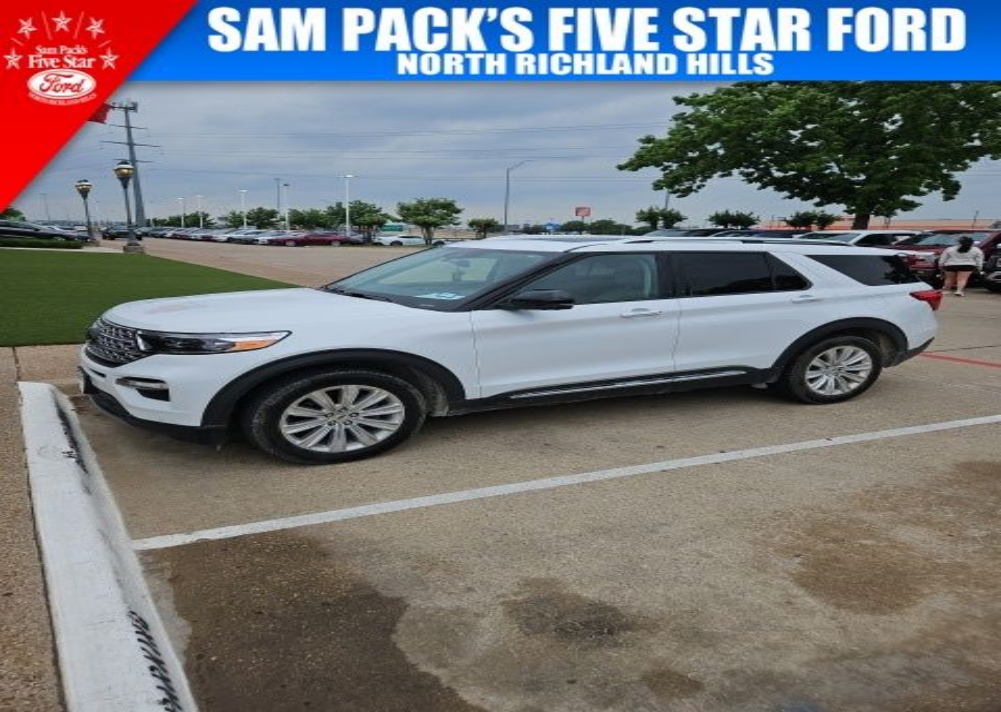 Certified 2021 Ford Explorer Limited with VIN 1FMSK8FH4MGA66283 for sale in Richland Hills, TX
