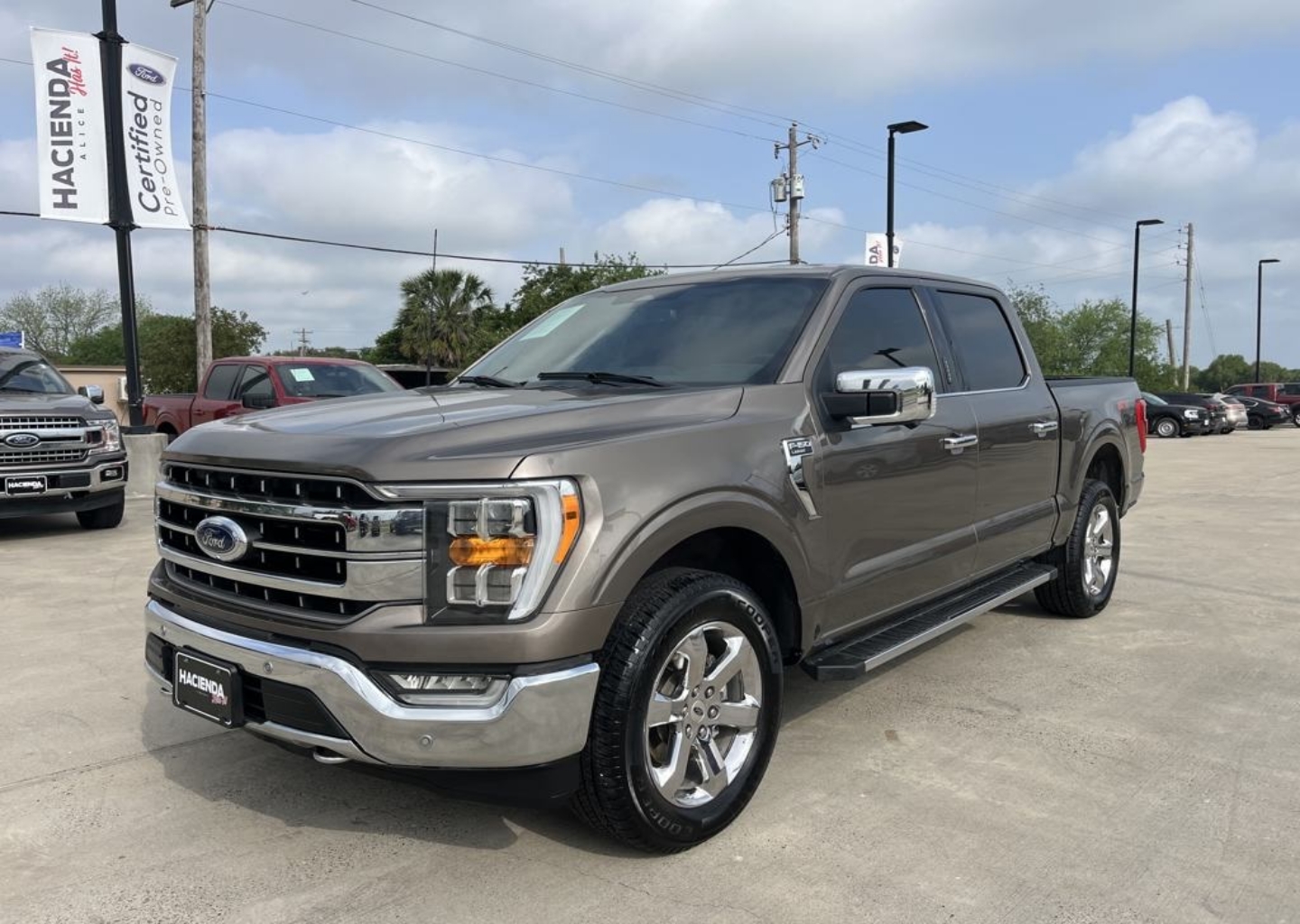 Used 2021 Ford F-150 Lariat with VIN 1FTFW1E58MFC47451 for sale in Alice, TX