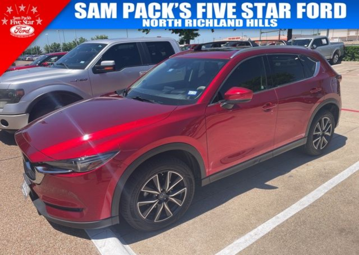 Certified 2017 Mazda CX-5 Grand Touring with VIN JM3KFBDL6H0222388 for sale in Richland Hills, TX