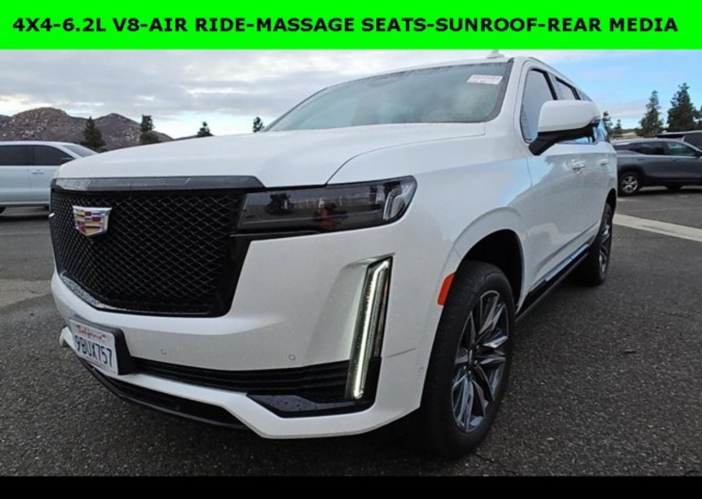 Used 2022 Cadillac Escalade Sport Platinum with VIN 1GYS4GKL8NR312125 for sale in Greensboro, GA