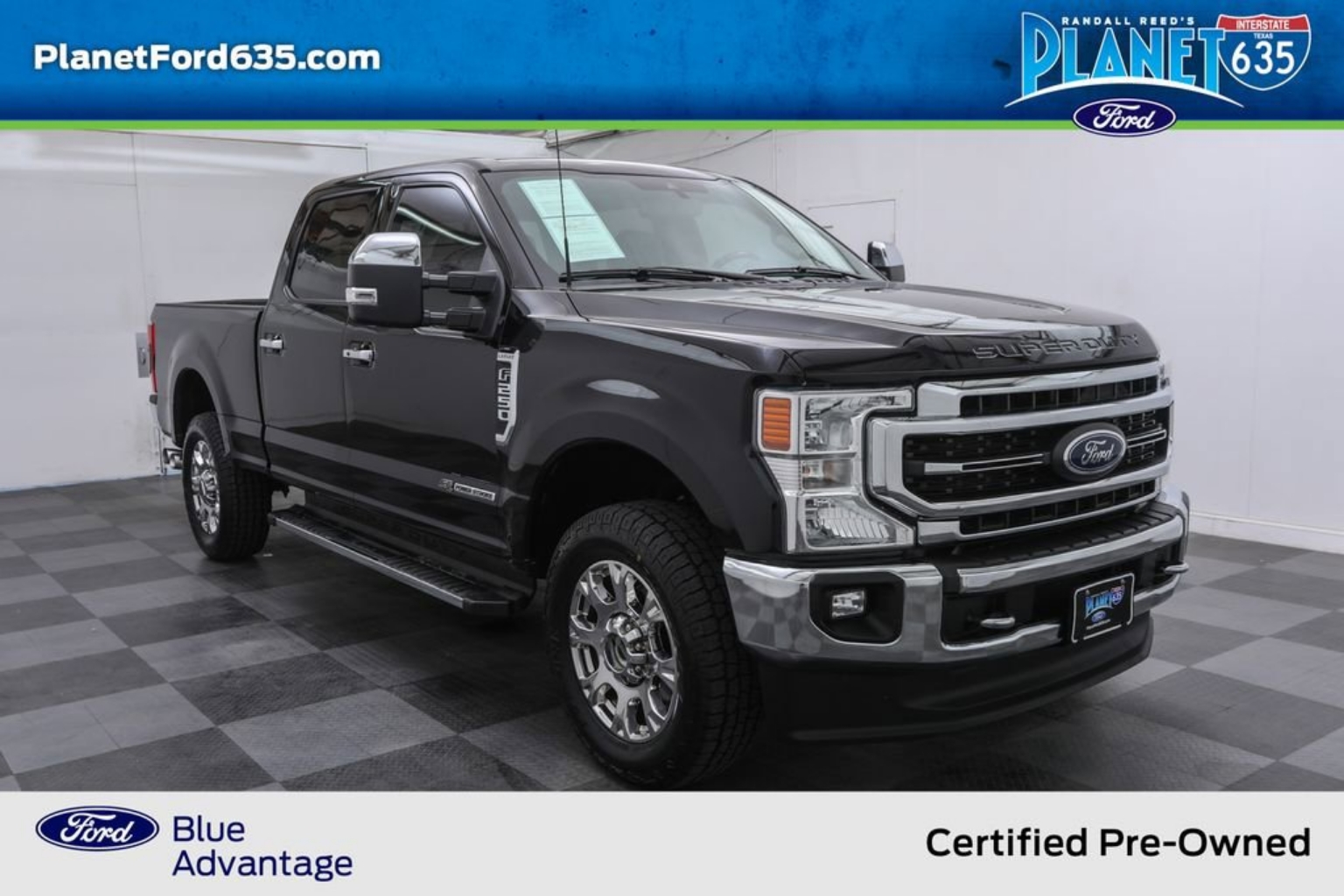 Certified 2022 Ford F-250 Super Duty Lariat with VIN 1FT7W2BT8NED72065 for sale in Garland, TX