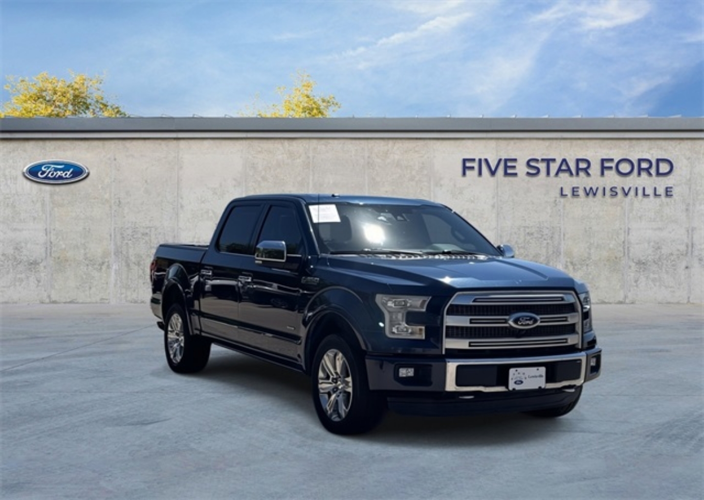 Certified 2016 Ford F-150 Platinum with VIN 1FTEW1EGXGFA11319 for sale in Lewisville, TX