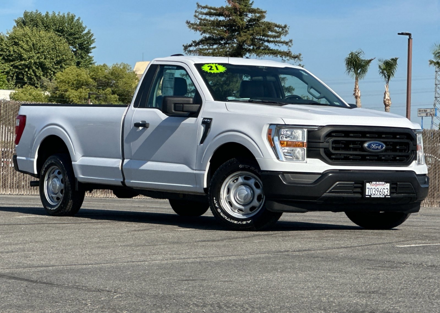 Certified 2021 Ford F-150 XL with VIN 1FTMF1CB8MKD84672 for sale in Bakersfield, CA