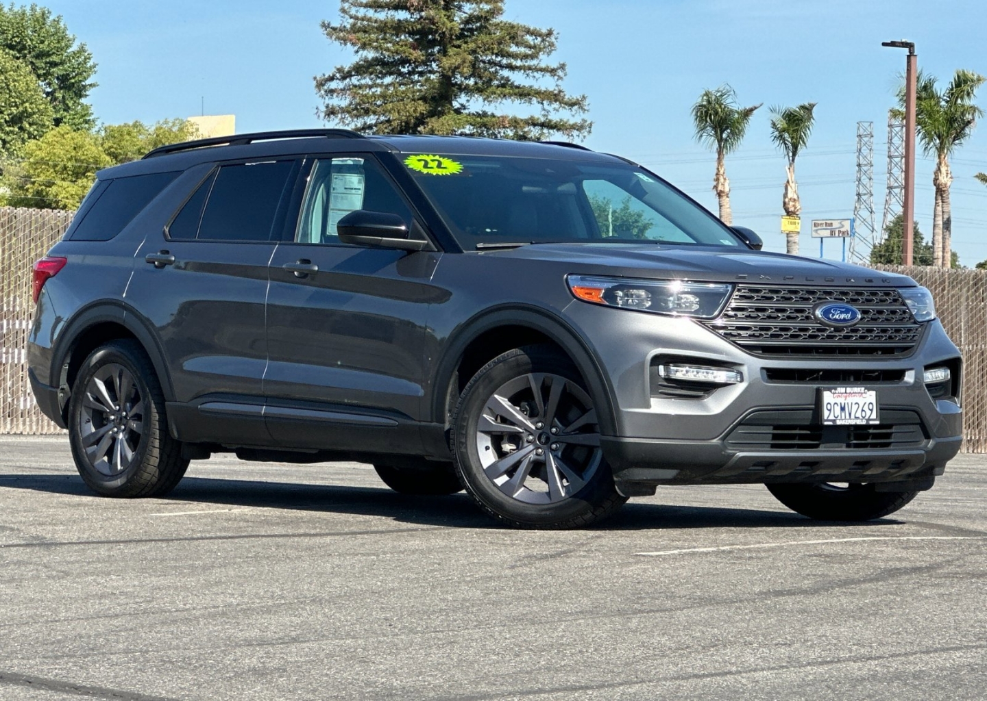 Certified 2022 Ford Explorer XLT with VIN 1FMSK7DH8NGB64442 for sale in Bakersfield, CA
