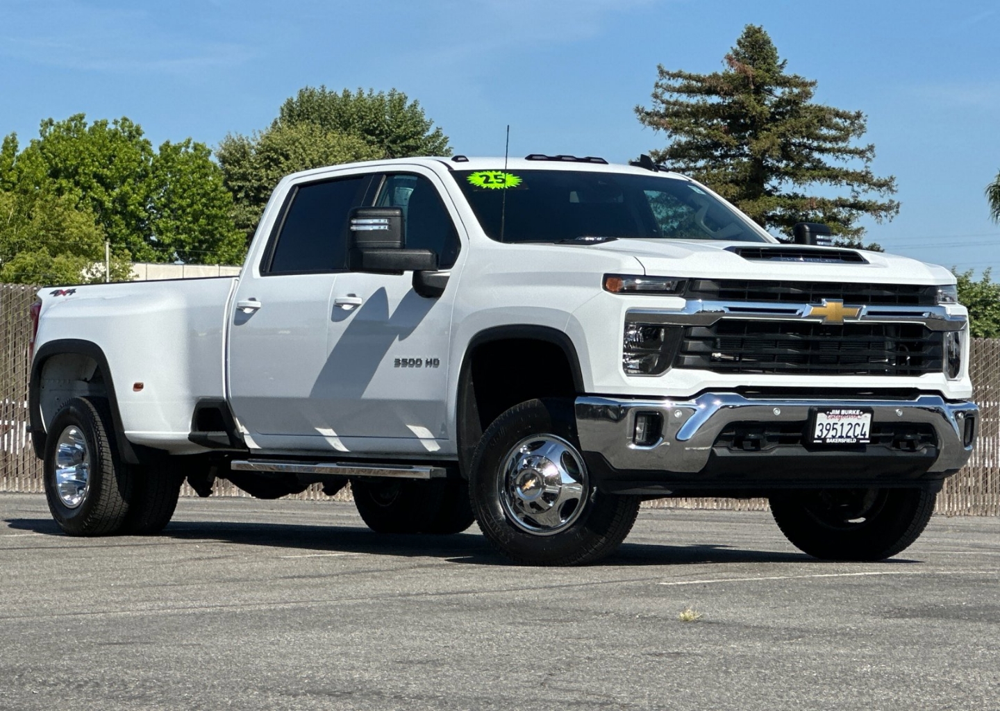 Used 2025 Chevrolet Silverado 3500HD LT with VIN 1GC4KTEY5SF166820 for sale in Bakersfield, CA