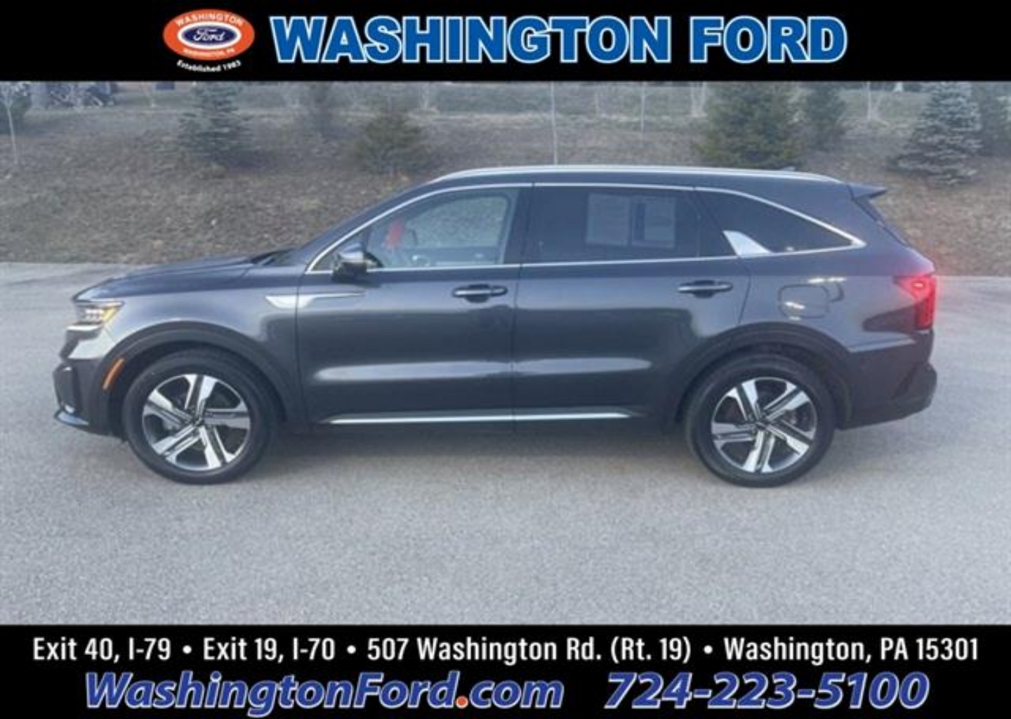 Used 2023 Kia Sorento SX Prestige Hybrid with VIN KNDRKDLG5P5220118 for sale in Washington, PA