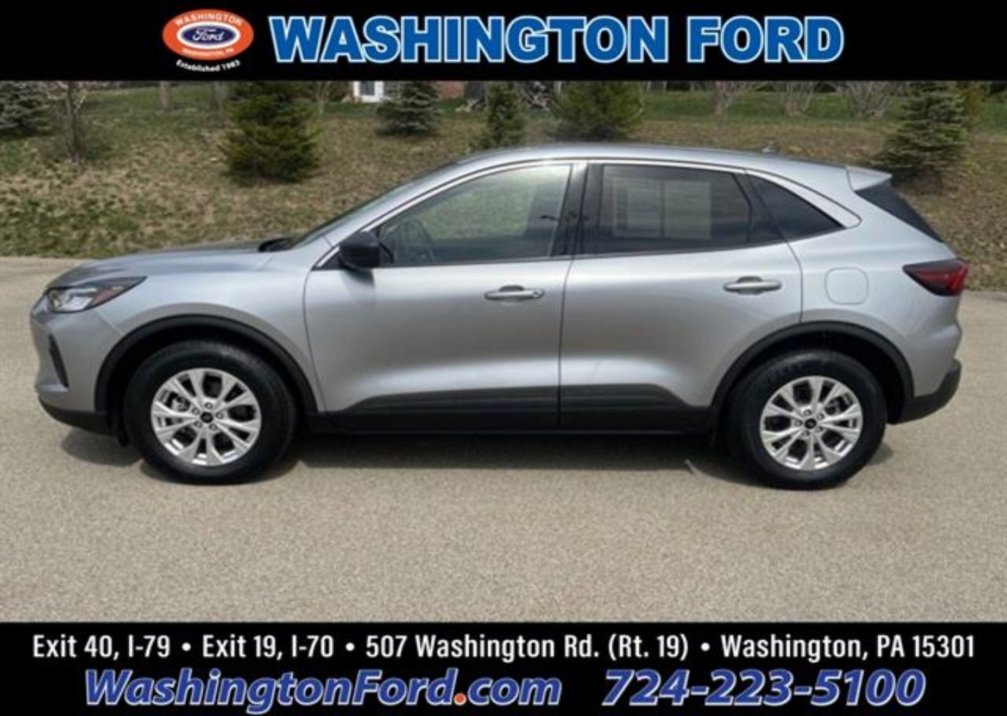 Used 2023 Ford Escape Active with VIN 1FMCU9GN8PUA53230 for sale in Washington, PA