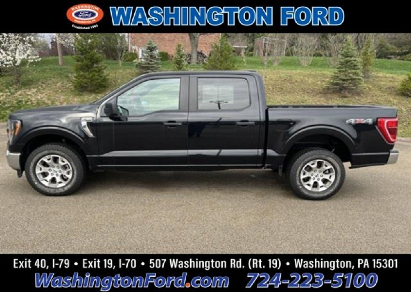 Certified 2023 Ford F-150 XLT with VIN 1FTFW1E56PKE51273 for sale in Washington, PA