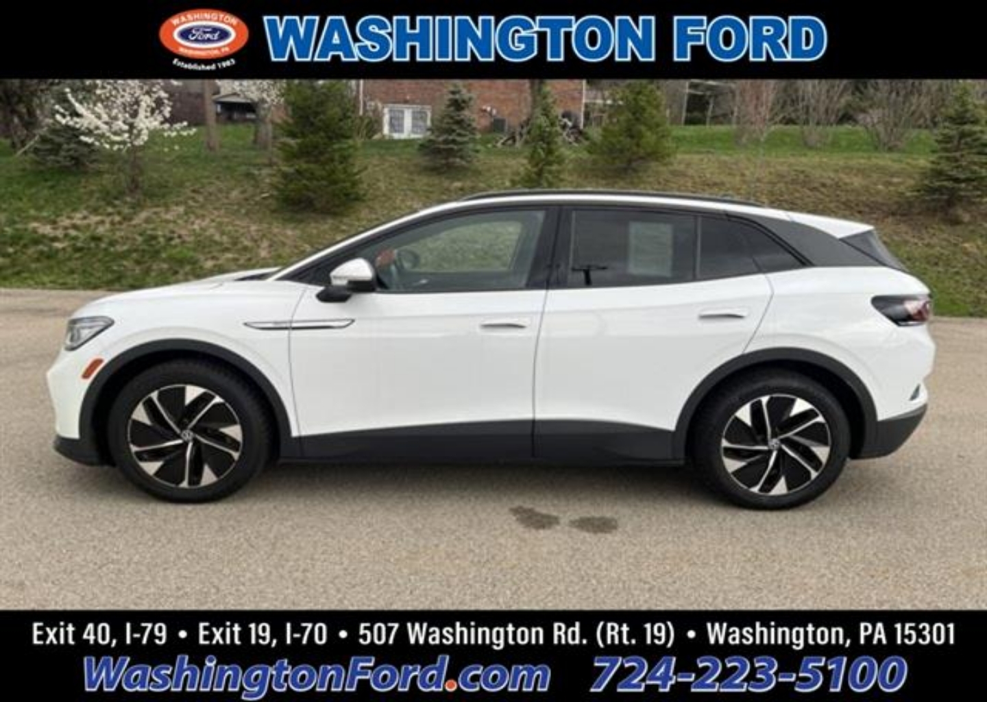 Used 2021 Volkswagen ID.4 PRO S with VIN WVGTMPE20MP028913 for sale in Washington, PA
