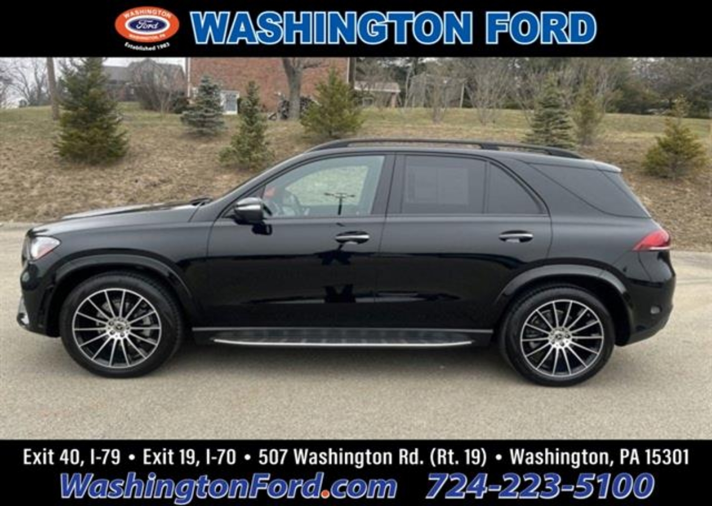 Used 2022 Mercedes-Benz GLE GLE350 with VIN 4JGFB4KB9NA584079 for sale in Washington, PA