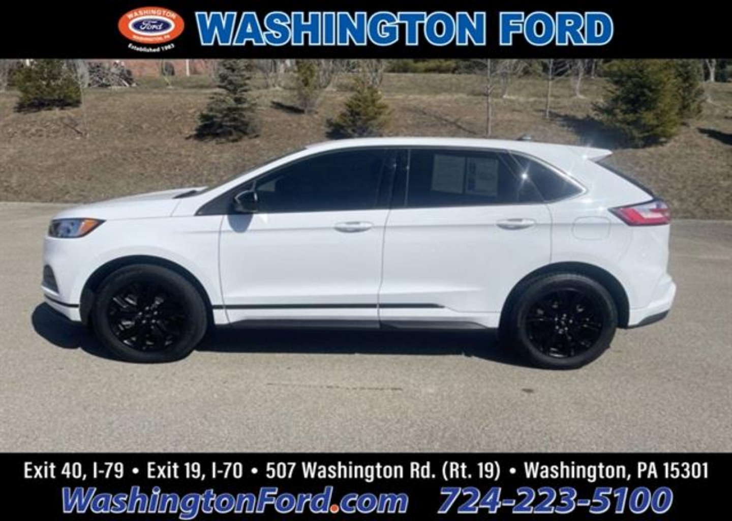 Used 2024 Ford Edge SE with VIN 2FMPK4G97RBA44900 for sale in Washington, PA