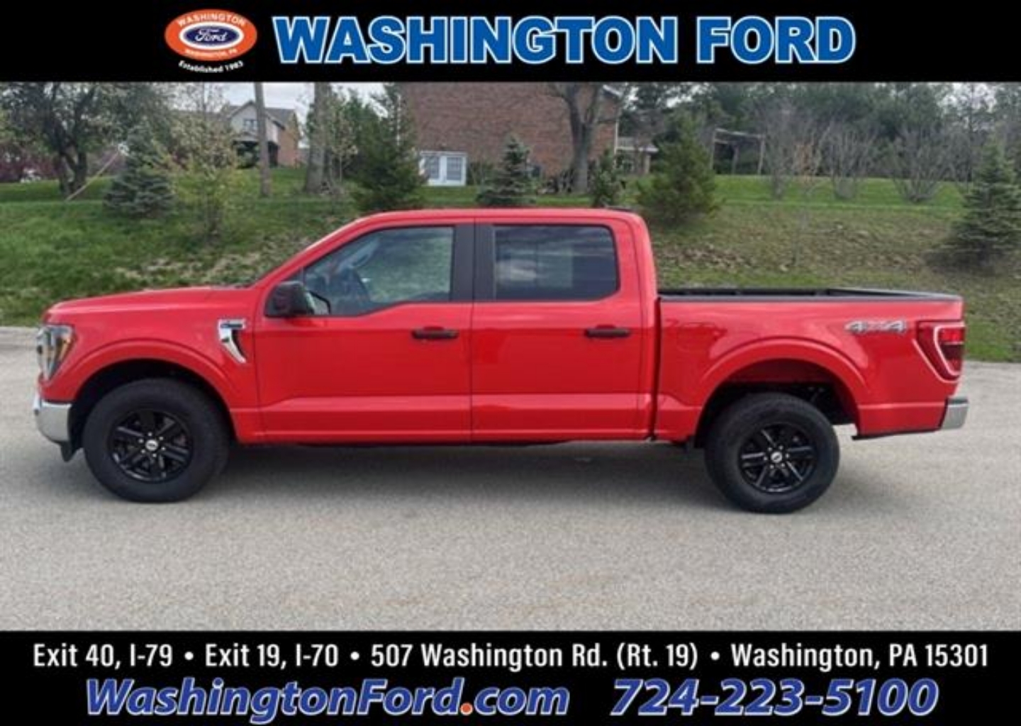 Used 2023 Ford F-150 XLT with VIN 1FTFW1E8XPKD14038 for sale in Washington, PA