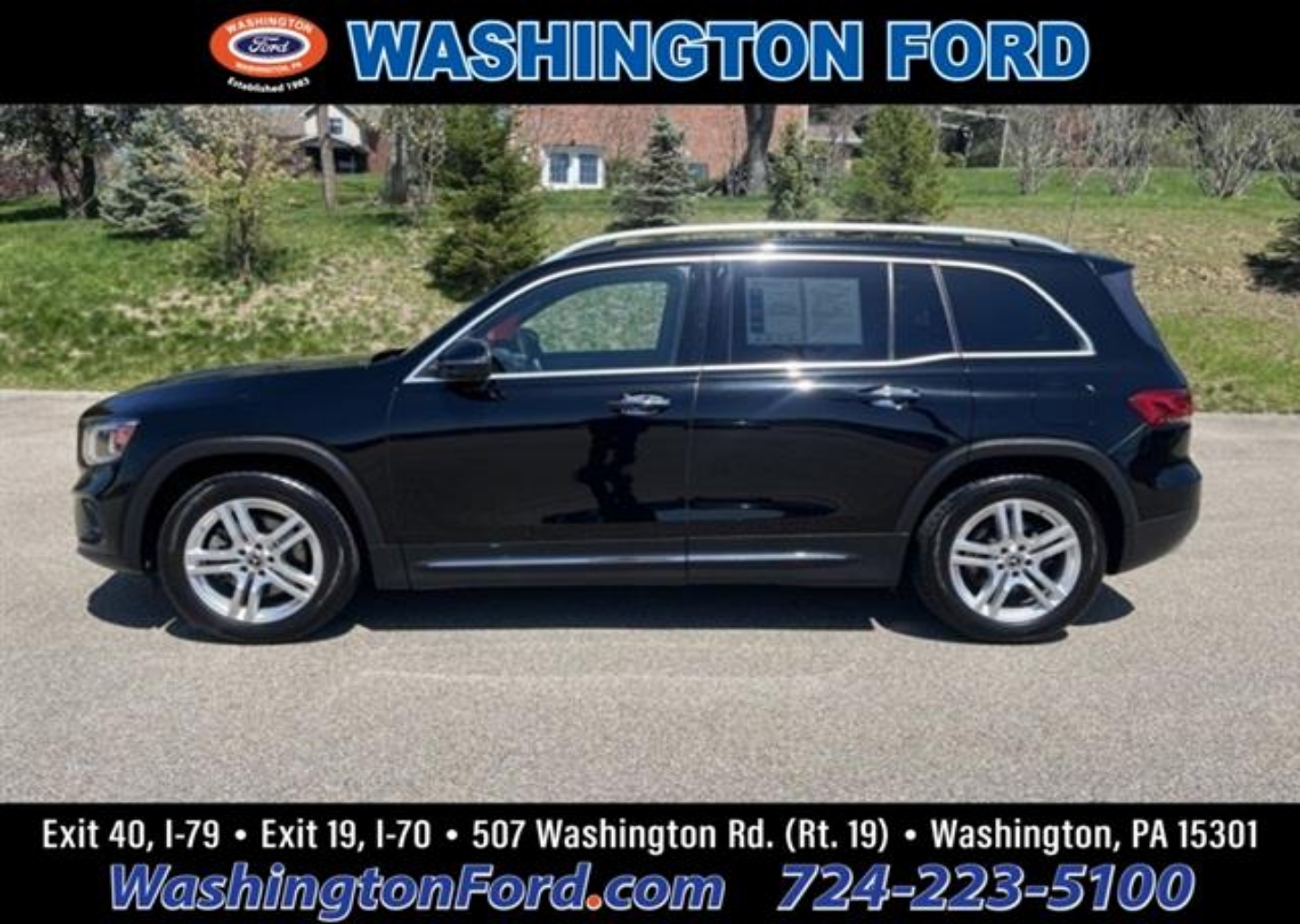 Used 2020 Mercedes-Benz GLB Base with VIN W1N4M4HB2LW027567 for sale in Washington, PA