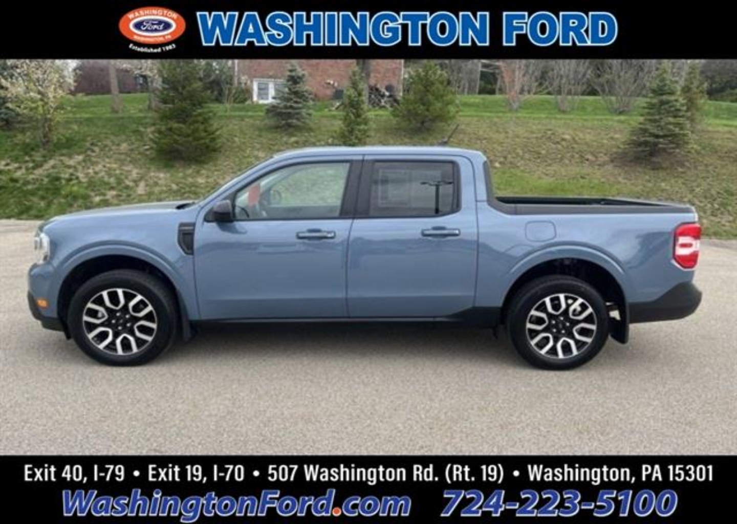 Used 2024 Ford Maverick Lariat with VIN 3FTTW8S97RRB22390 for sale in Washington, PA