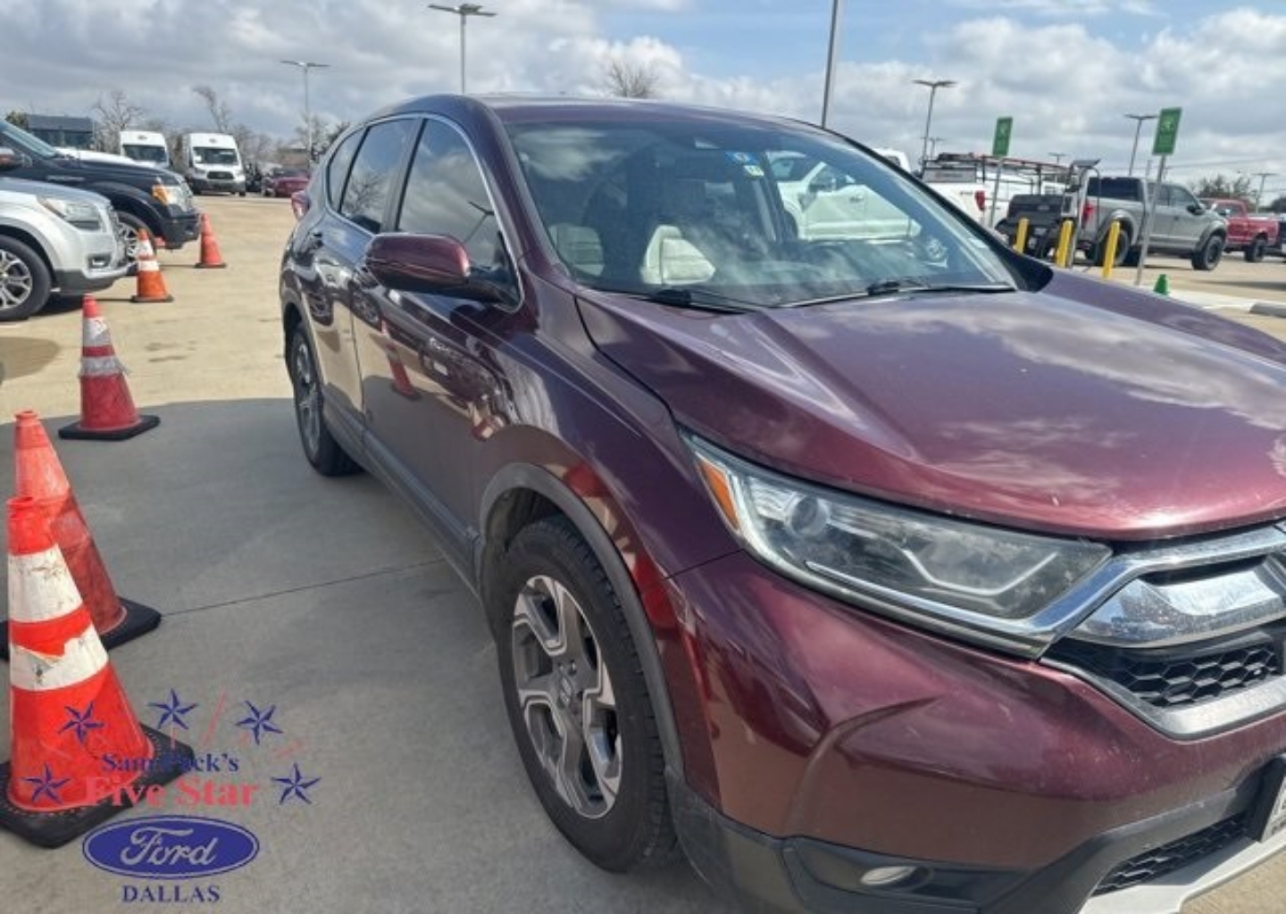 Certified 2018 Honda CR-V EX-L with VIN 7FARW1H88JE002091 for sale in Lewisville, TX
