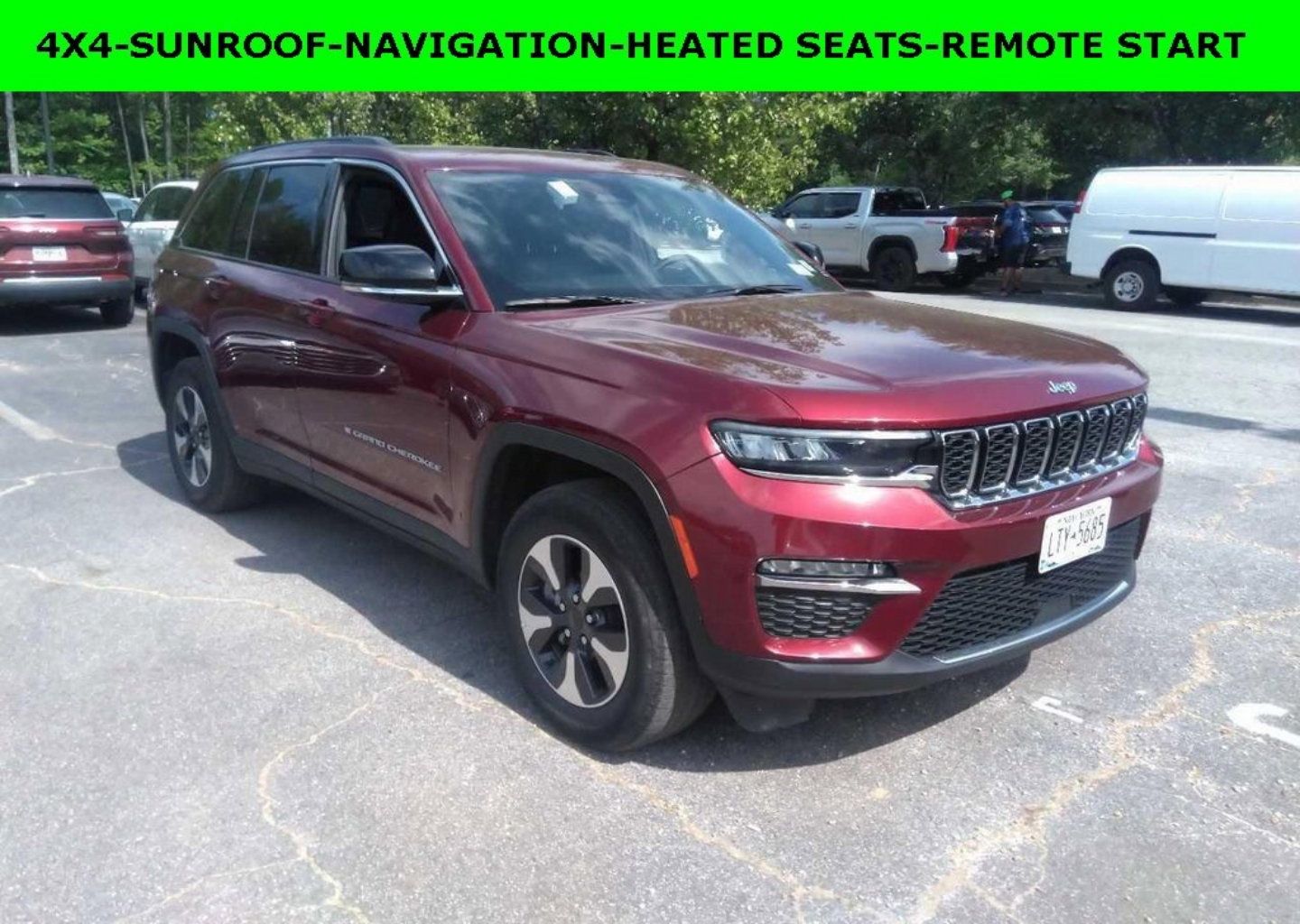 Certified 2024 Jeep Grand Cherokee 4xe with VIN 1C4RJYB6XRC125491 for sale in Statesboro, GA