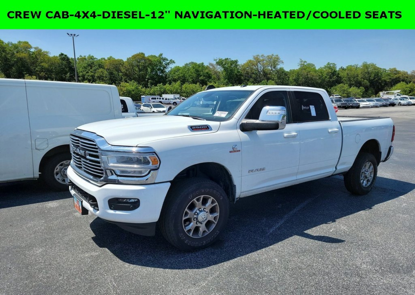 Certified 2024 RAM Ram 2500 Pickup Laramie with VIN 3C6UR5FLXRG196440 for sale in Statesboro, GA