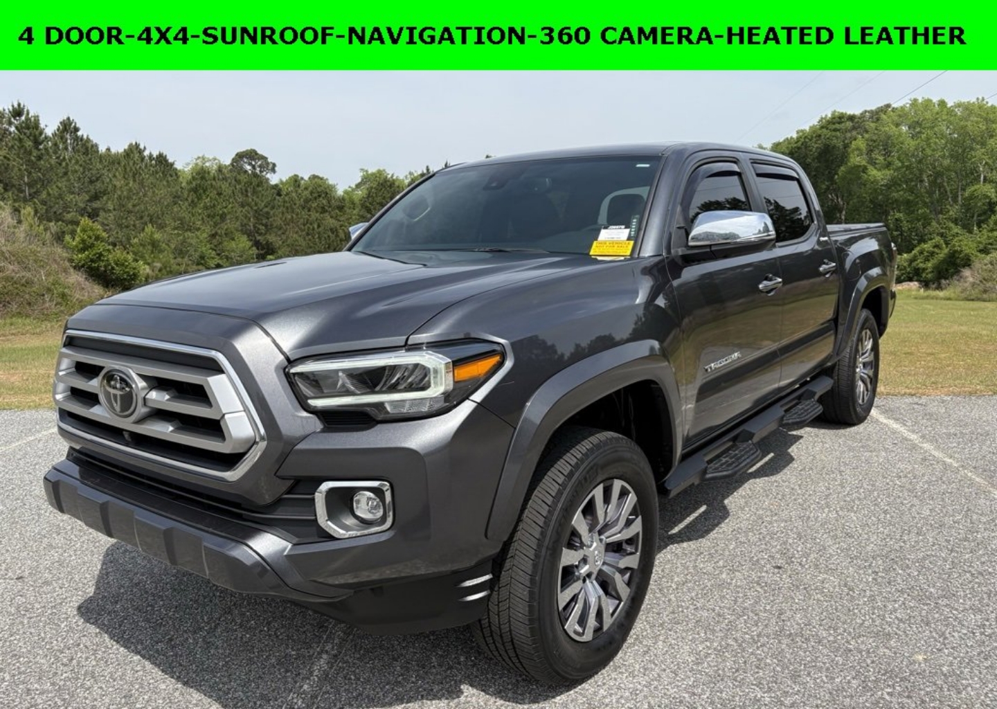 Used 2022 Toyota Tacoma Limited with VIN 3TMGZ5AN7NM525508 for sale in Statesboro, GA