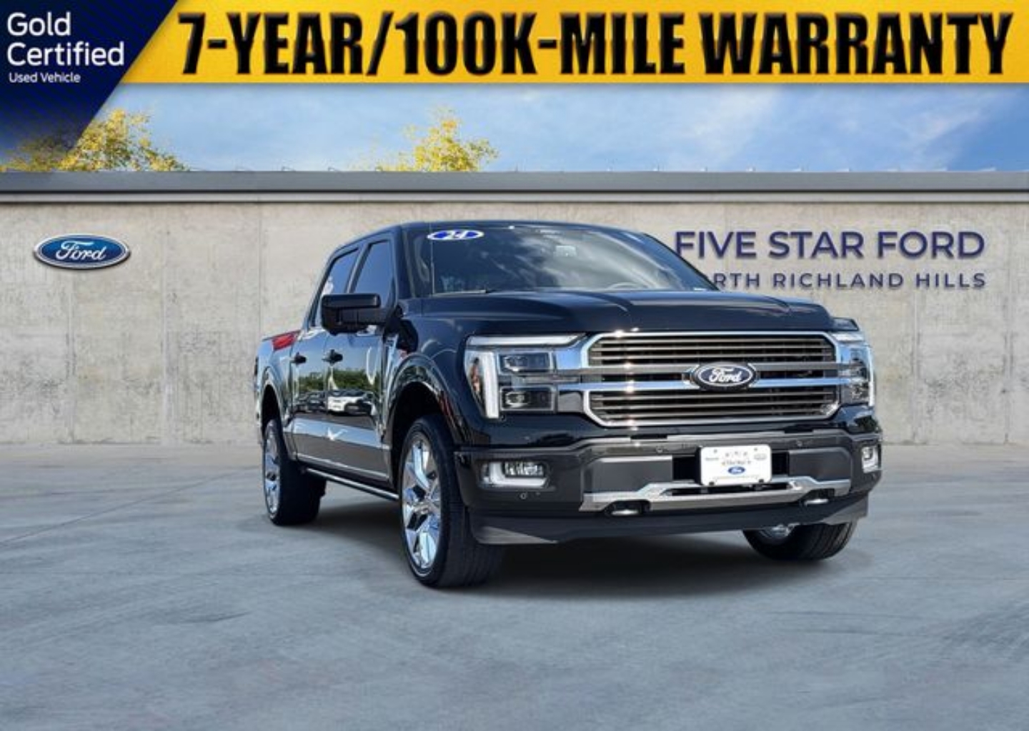 Certified 2024 Ford F-150 King Ranch with VIN 1FTFW6L86RFB13328 for sale in Richland Hills, TX