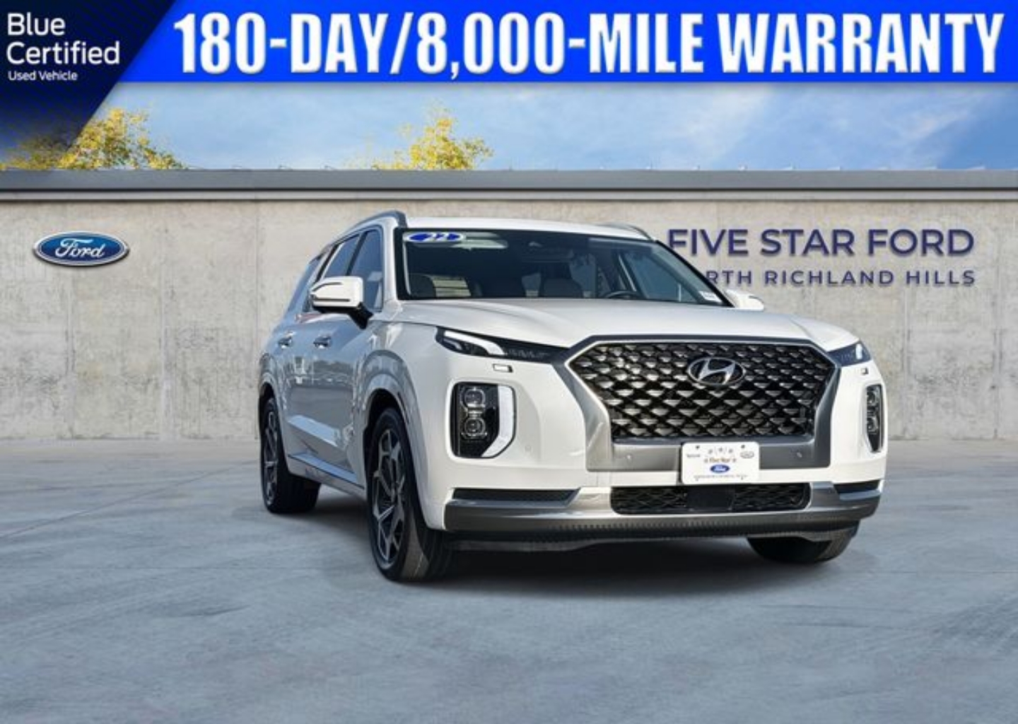 Certified 2022 Hyundai Palisade Calligraphy with VIN KM8R74HE4NU363407 for sale in Richland Hills, TX